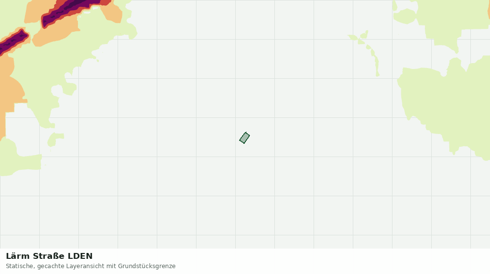 Statische Kartenansicht: Lärm Straße LDEN