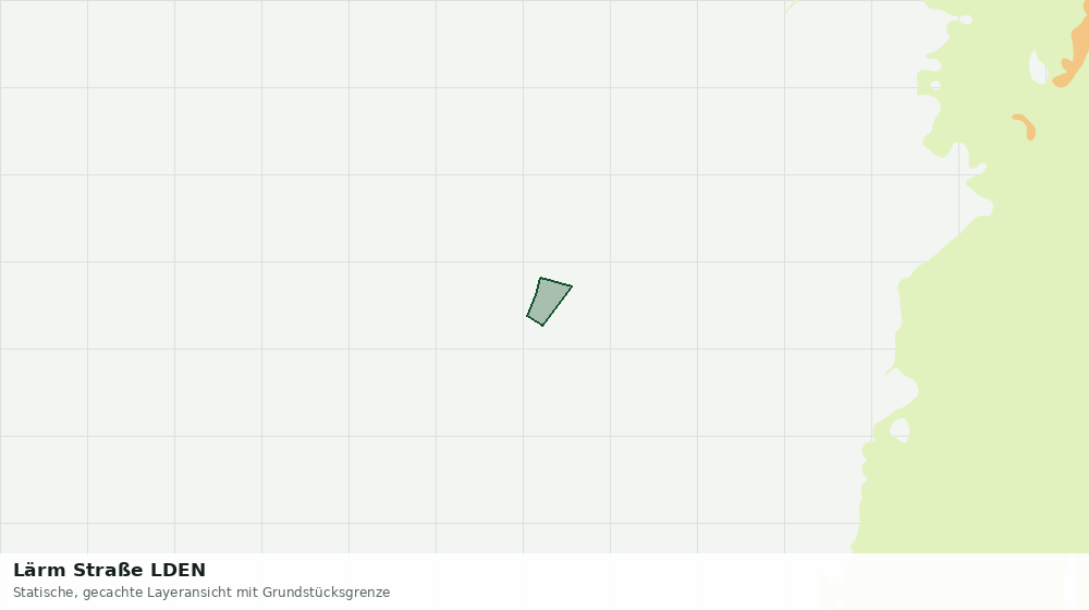 Statische Kartenansicht: Lärm Straße LDEN