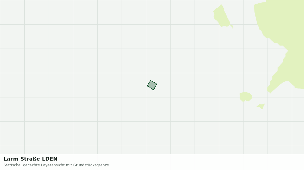 Statische Kartenansicht: Lärm Straße LDEN