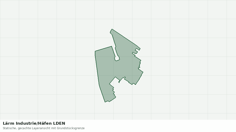Statische Kartenansicht: Lärm Industrie/Häfen LDEN