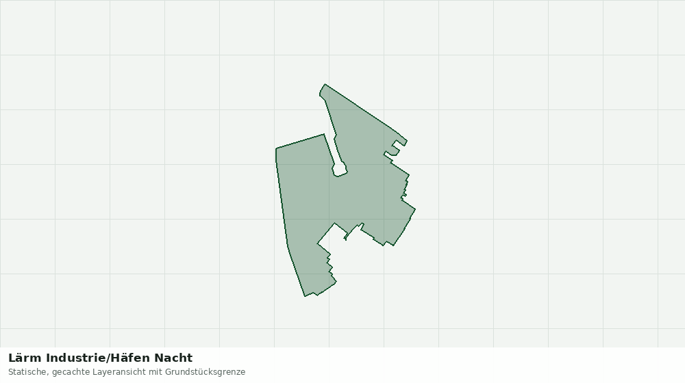 Statische Kartenansicht: Lärm Industrie/Häfen Nacht