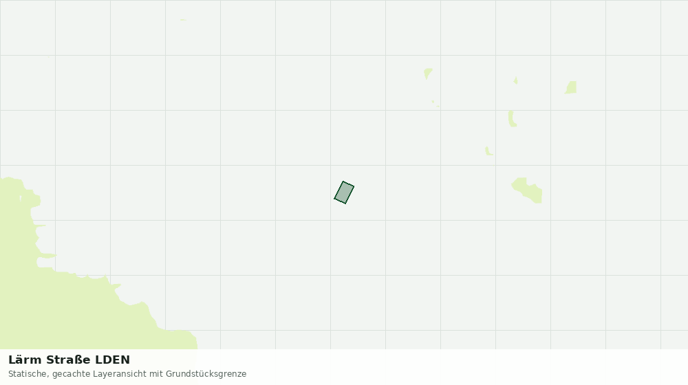 Statische Kartenansicht: Lärm Straße LDEN