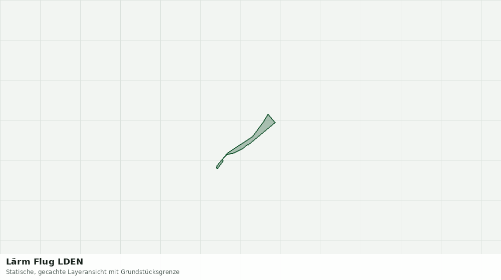 Statische Kartenansicht: Lärm Flug LDEN
