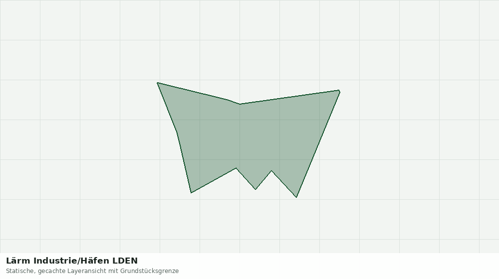 Statische Kartenansicht: Lärm Industrie/Häfen LDEN
