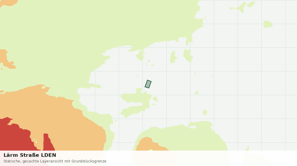 Statische Kartenansicht: Lärm Straße LDEN