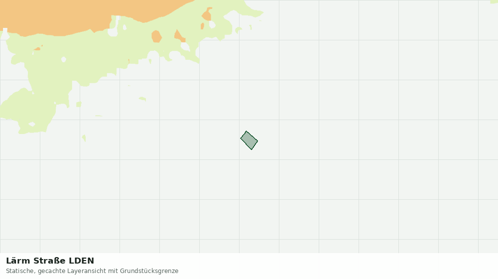 Statische Kartenansicht: Lärm Straße LDEN