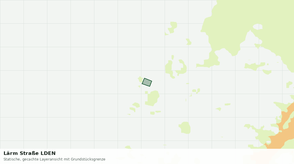 Statische Kartenansicht: Lärm Straße LDEN
