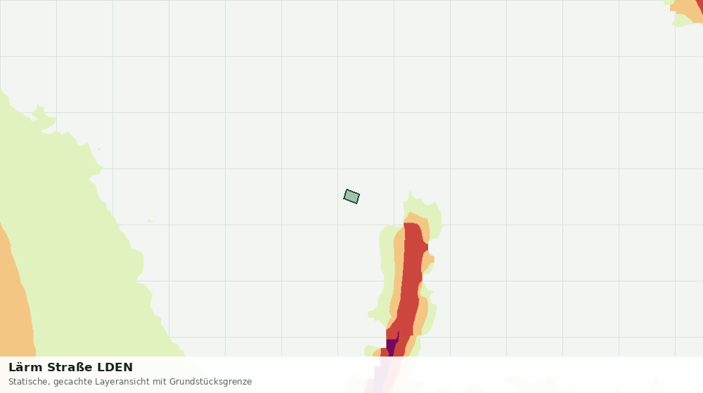 Statische Kartenansicht: Lärm Straße LDEN