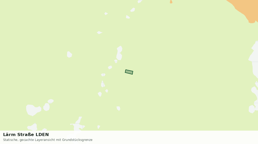 Statische Kartenansicht: Lärm Straße LDEN