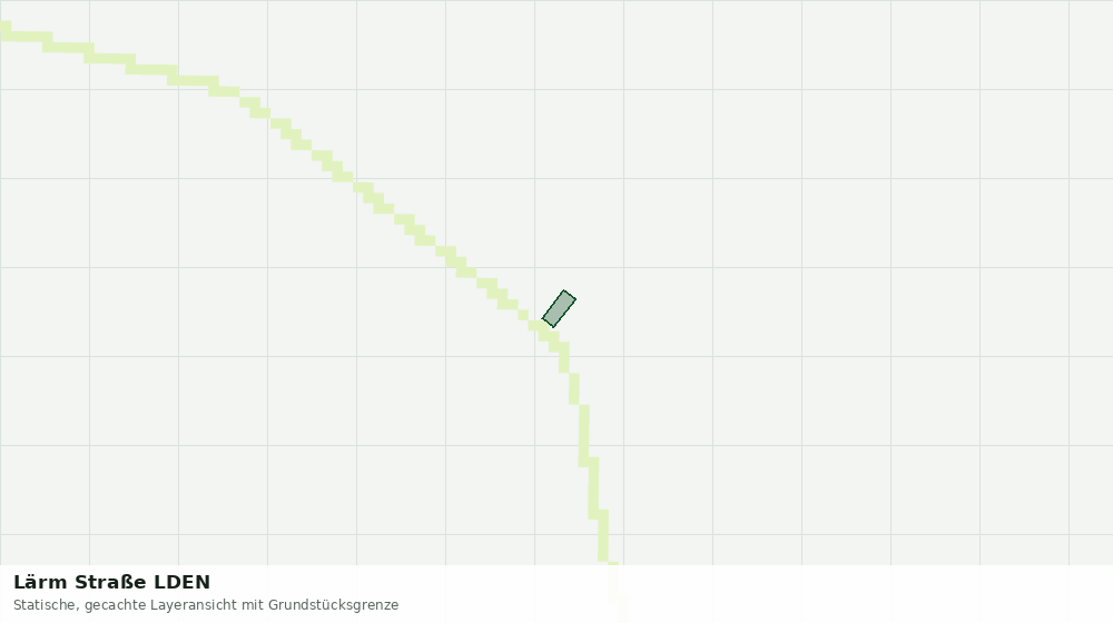 Statische Kartenansicht: Lärm Straße LDEN