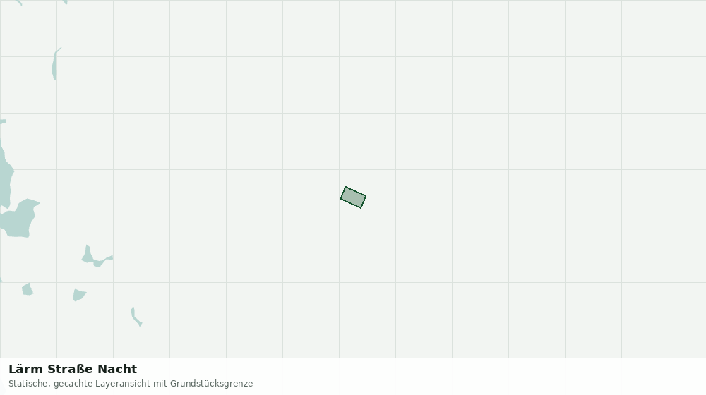 Statische Kartenansicht: Lärm Straße Nacht