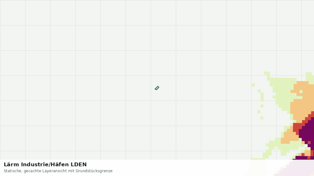 Statische Kartenansicht: Lärm Industrie/Häfen LDEN