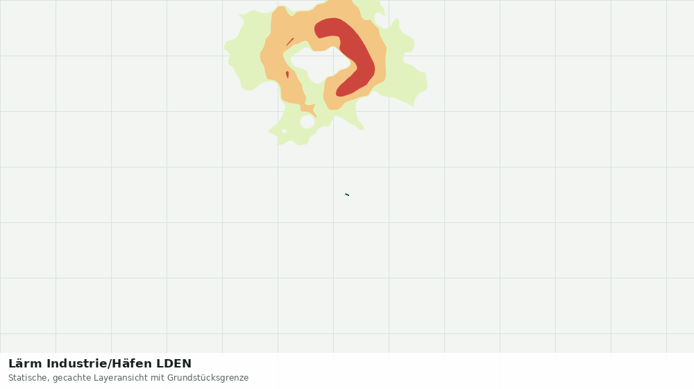 Statische Kartenansicht: Lärm Industrie/Häfen LDEN