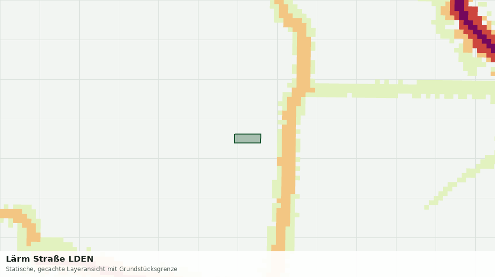 Statische Kartenansicht: Lärm Straße LDEN