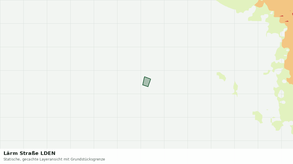 Statische Kartenansicht: Lärm Straße LDEN