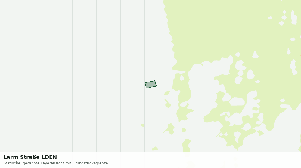 Statische Kartenansicht: Lärm Straße LDEN