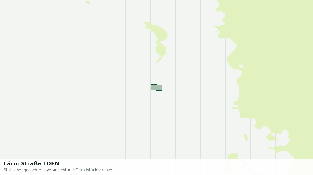 Statische Kartenansicht: Lärm Straße LDEN