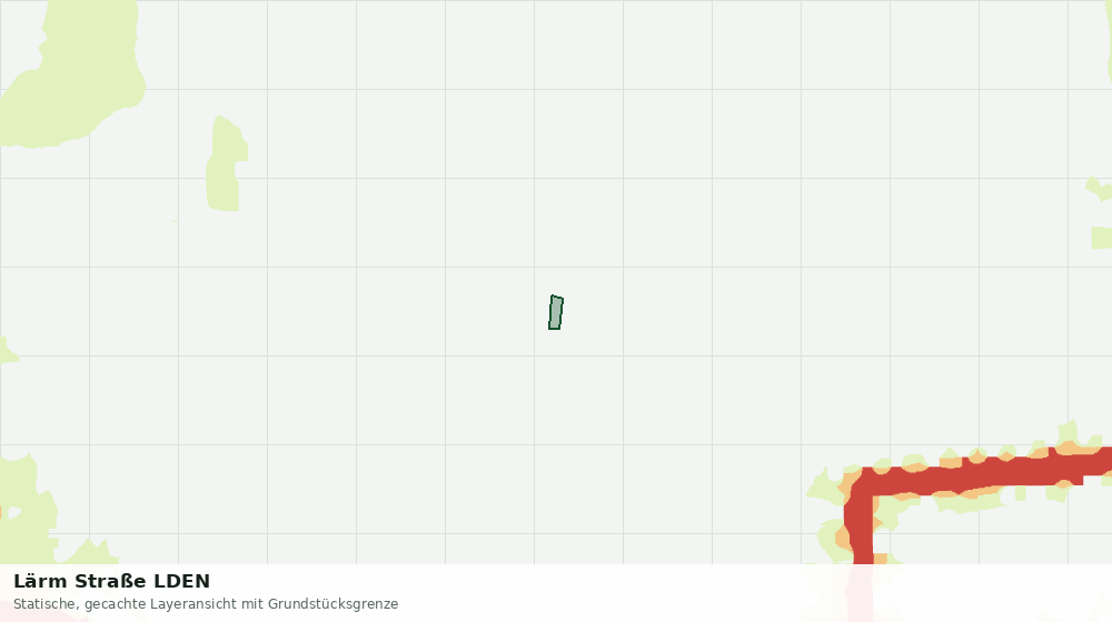Statische Kartenansicht: Lärm Straße LDEN