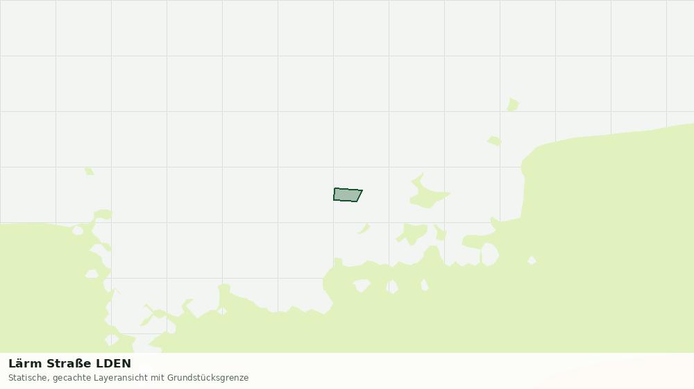 Statische Kartenansicht: Lärm Straße LDEN