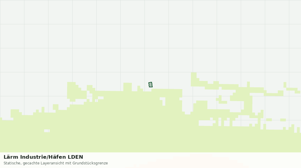 Statische Kartenansicht: Lärm Industrie/Häfen LDEN