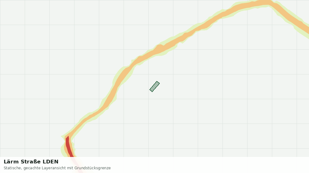 Statische Kartenansicht: Lärm Straße LDEN