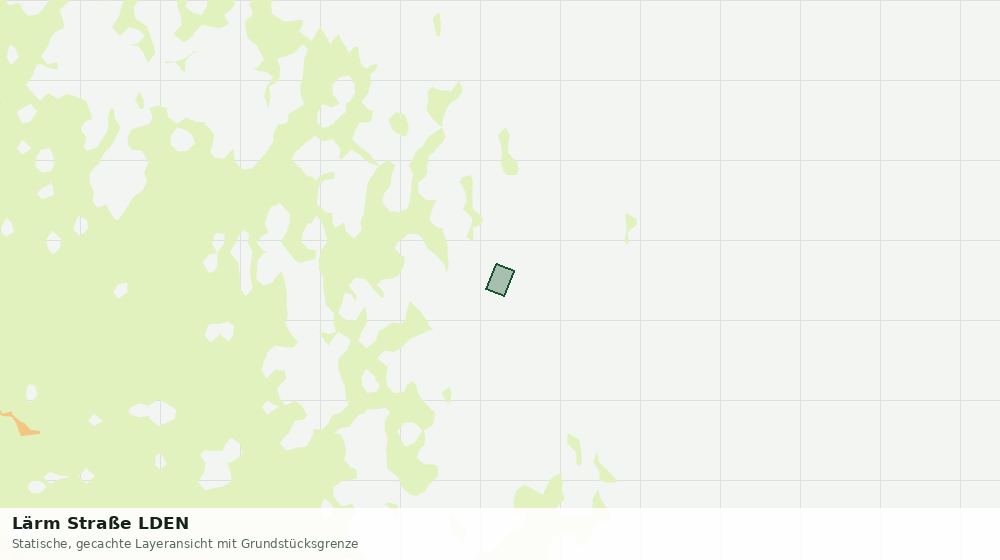 Statische Kartenansicht: Lärm Straße LDEN