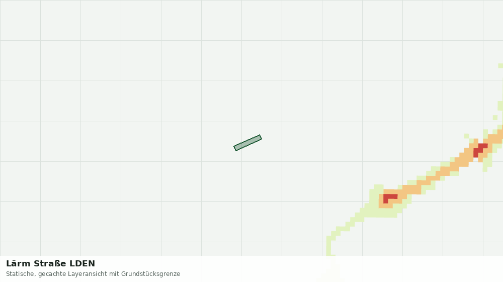 Statische Kartenansicht: Lärm Straße LDEN