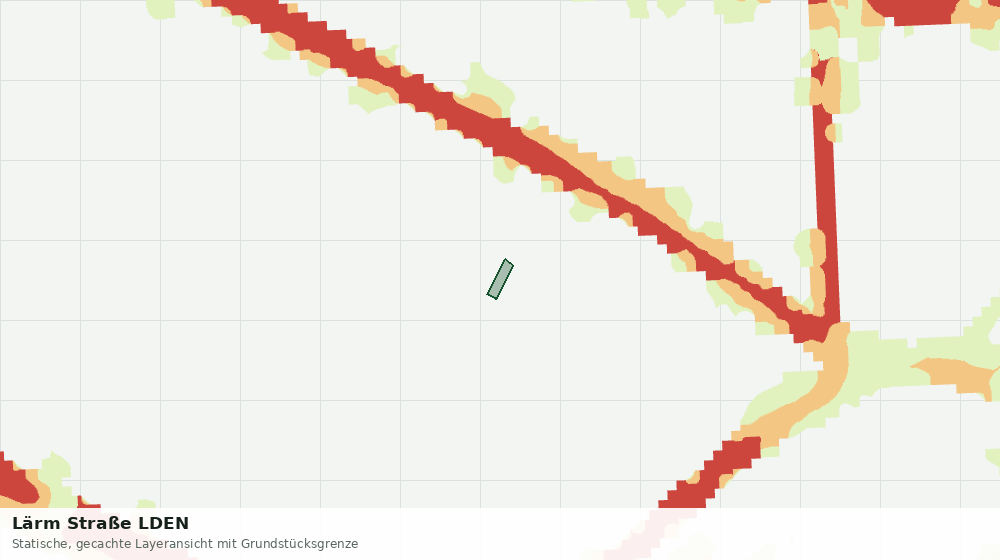 Statische Kartenansicht: Lärm Straße LDEN