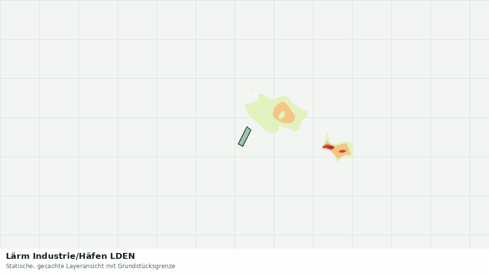 Statische Kartenansicht: Lärm Industrie/Häfen LDEN