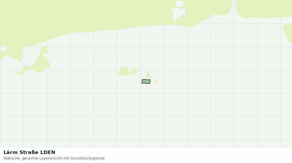 Statische Kartenansicht: Lärm Straße LDEN