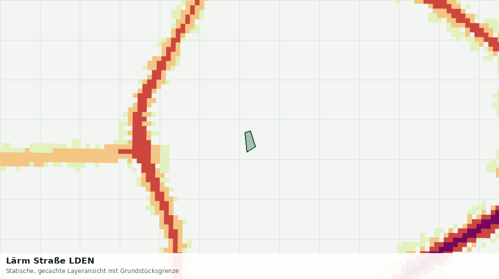 Statische Kartenansicht: Lärm Straße LDEN