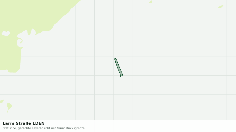Statische Kartenansicht: Lärm Straße LDEN