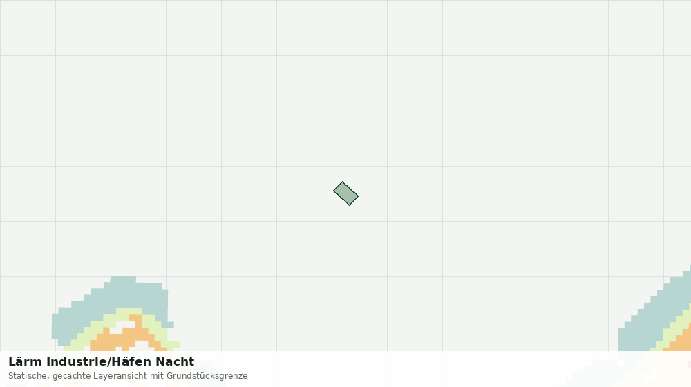 Statische Kartenansicht: Lärm Industrie/Häfen Nacht