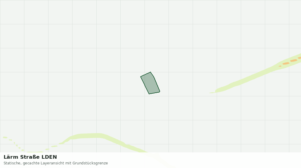 Statische Kartenansicht: Lärm Straße LDEN