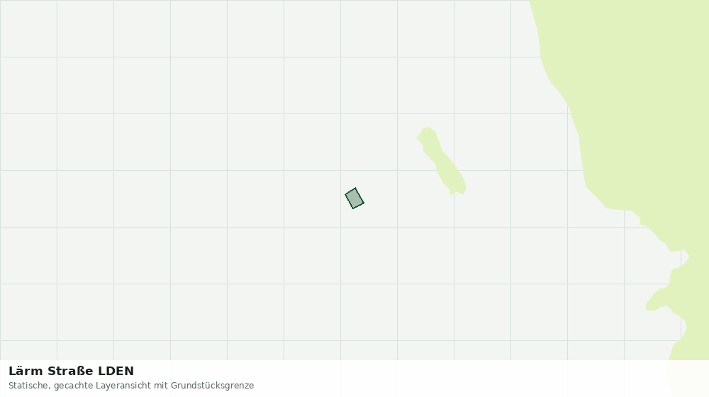 Statische Kartenansicht: Lärm Straße LDEN