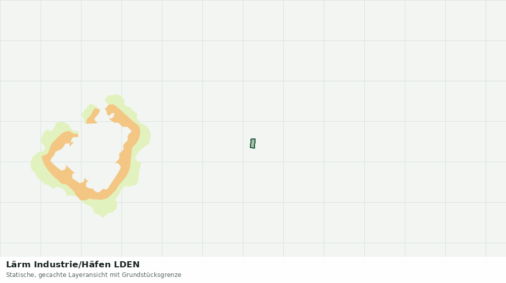 Statische Kartenansicht: Lärm Industrie/Häfen LDEN
