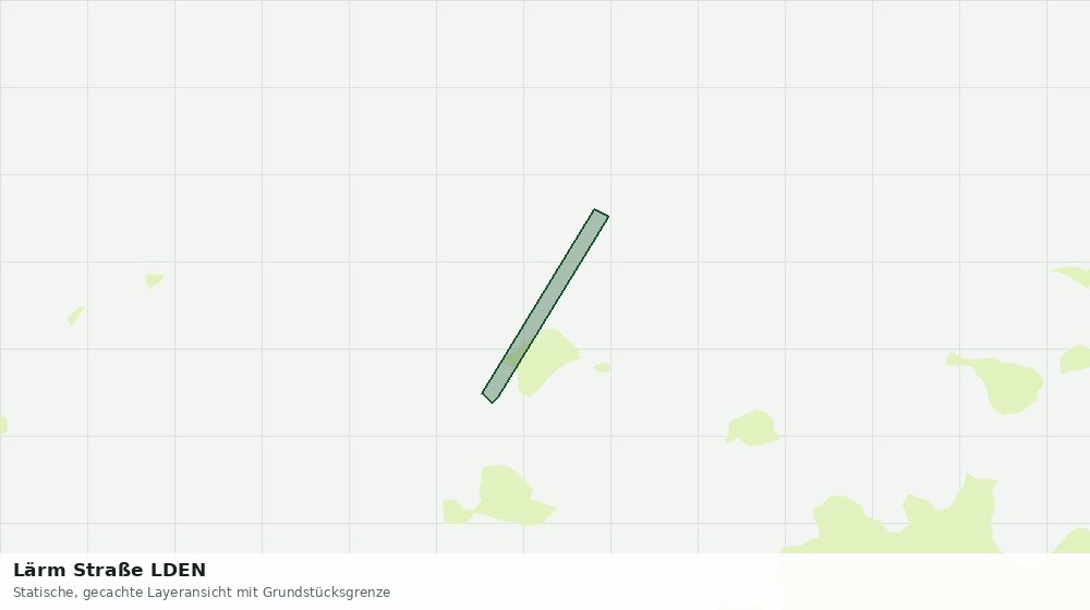 Statische Kartenansicht: Lärm Straße LDEN
