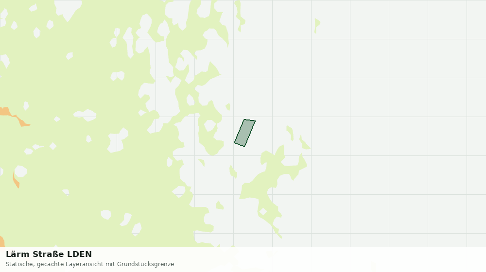Statische Kartenansicht: Lärm Straße LDEN
