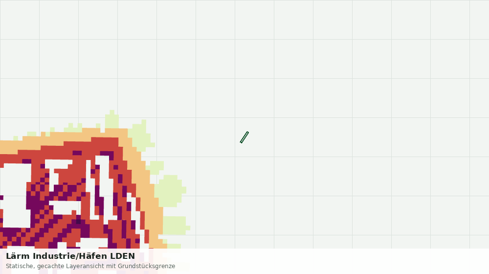 Statische Kartenansicht: Lärm Industrie/Häfen LDEN