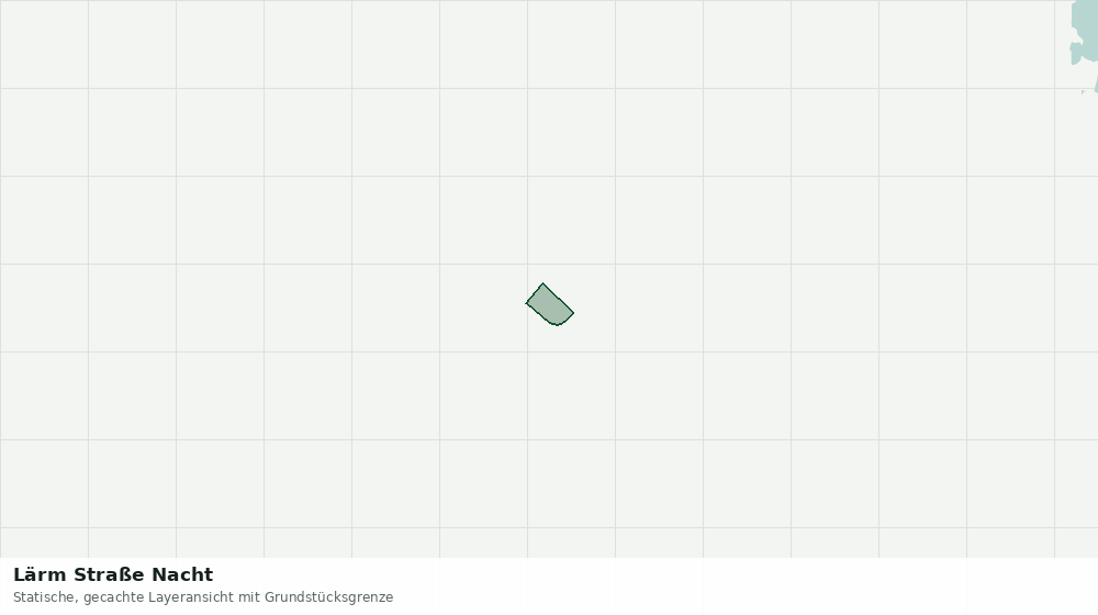 Statische Kartenansicht: Lärm Straße Nacht
