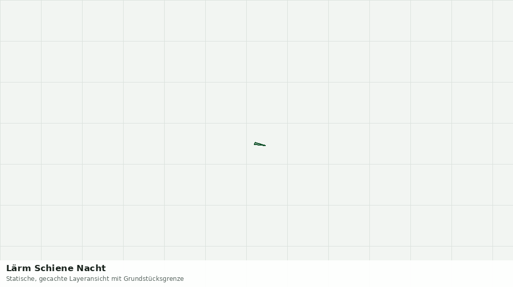 Statische Kartenansicht: Lärm Schiene Nacht
