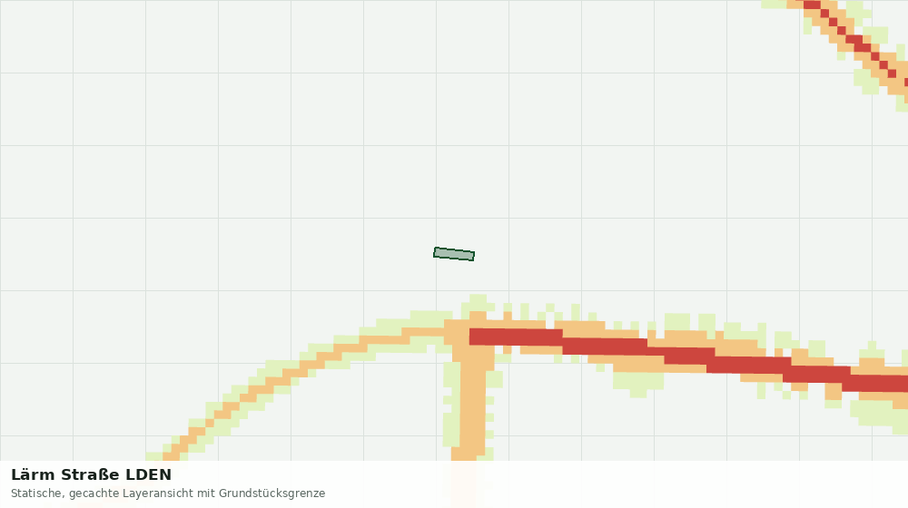 Statische Kartenansicht: Lärm Straße LDEN