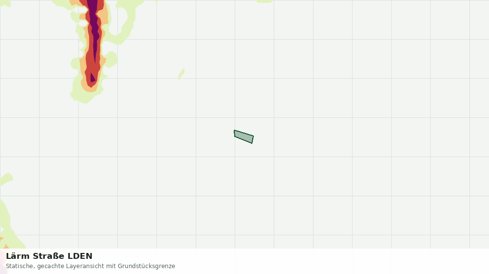 Statische Kartenansicht: Lärm Straße LDEN