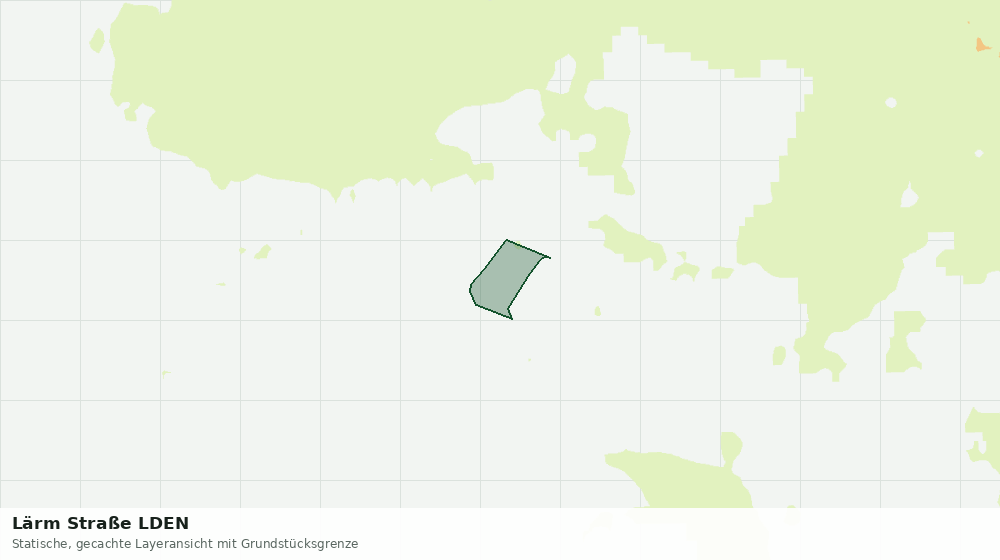 Statische Kartenansicht: Lärm Straße LDEN