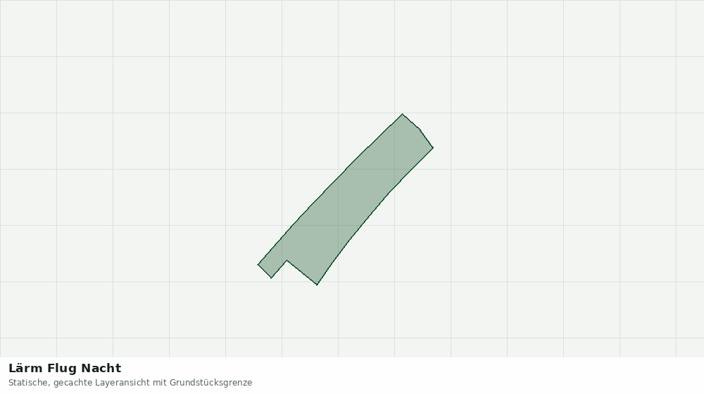Statische Kartenansicht: Lärm Flug Nacht