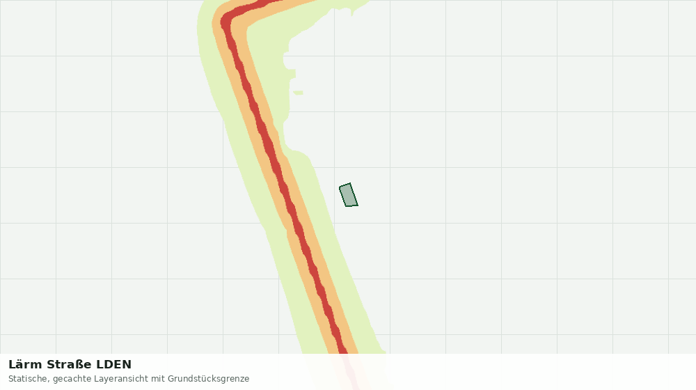 Statische Kartenansicht: Lärm Straße LDEN