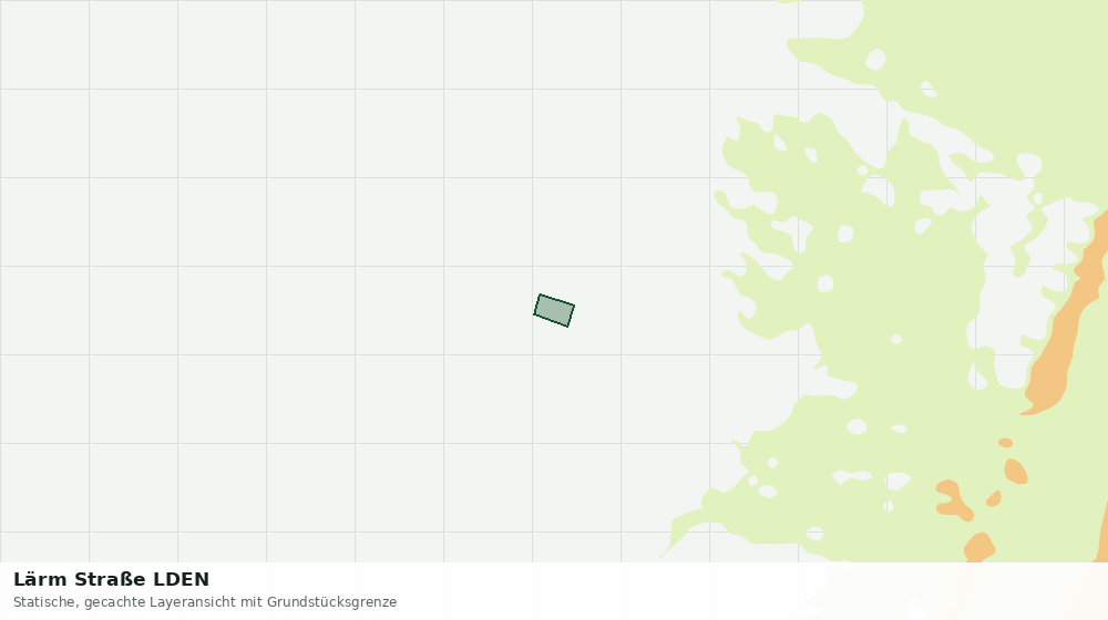 Statische Kartenansicht: Lärm Straße LDEN