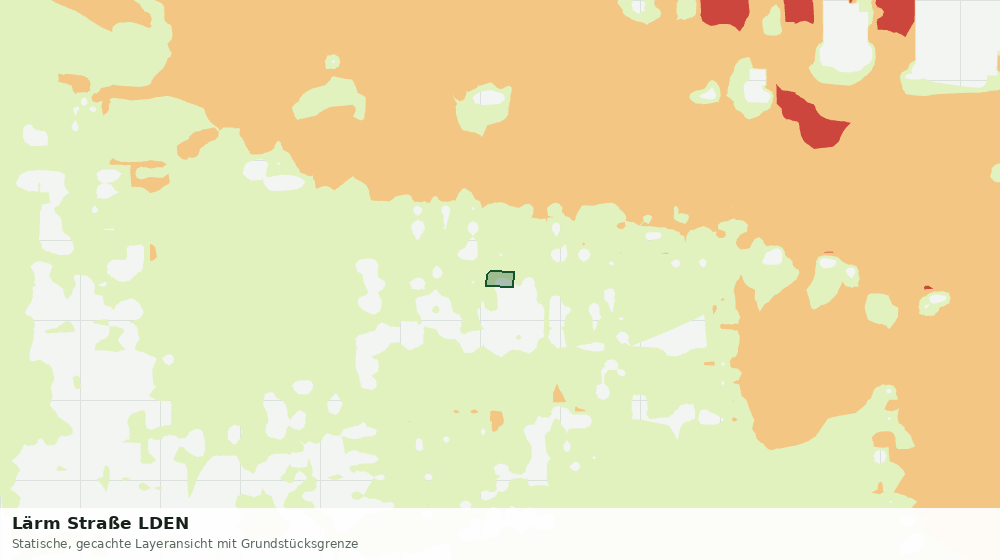 Statische Kartenansicht: Lärm Straße LDEN
