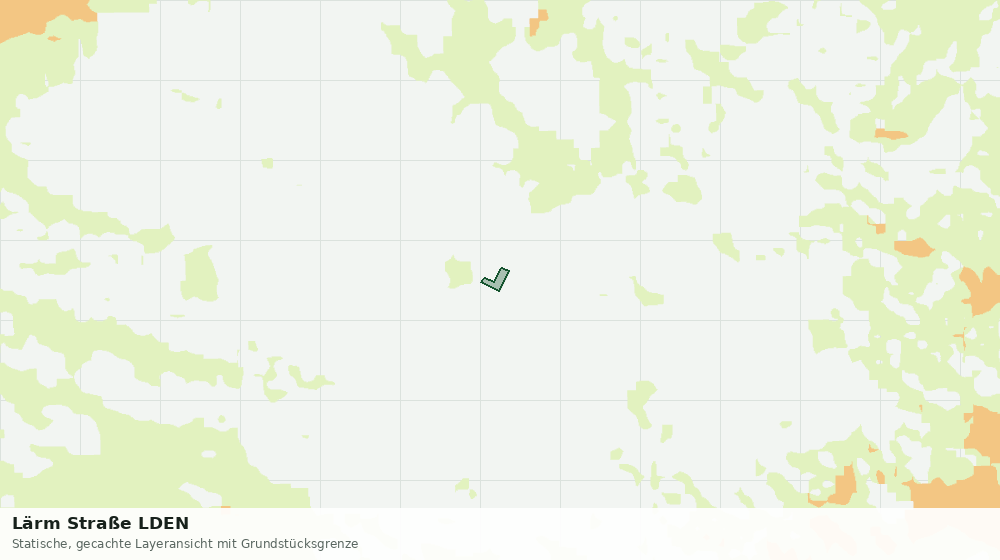 Statische Kartenansicht: Lärm Straße LDEN