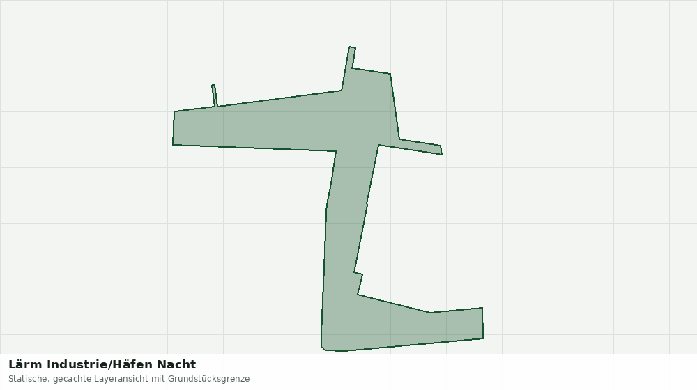 Statische Kartenansicht: Lärm Industrie/Häfen Nacht